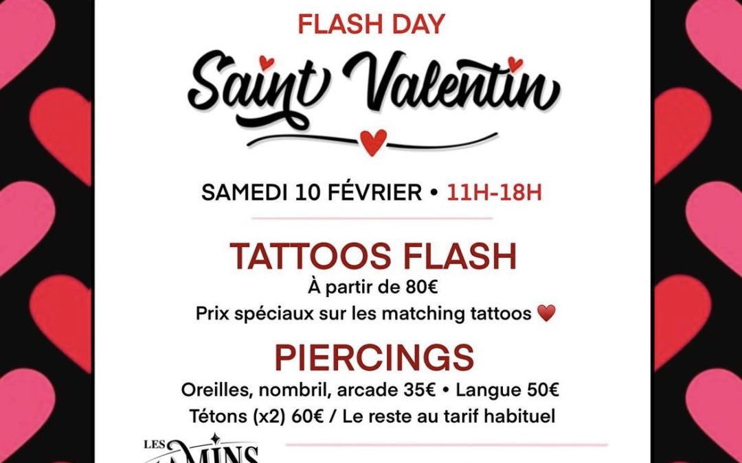 Flashday St Valentin au shop 